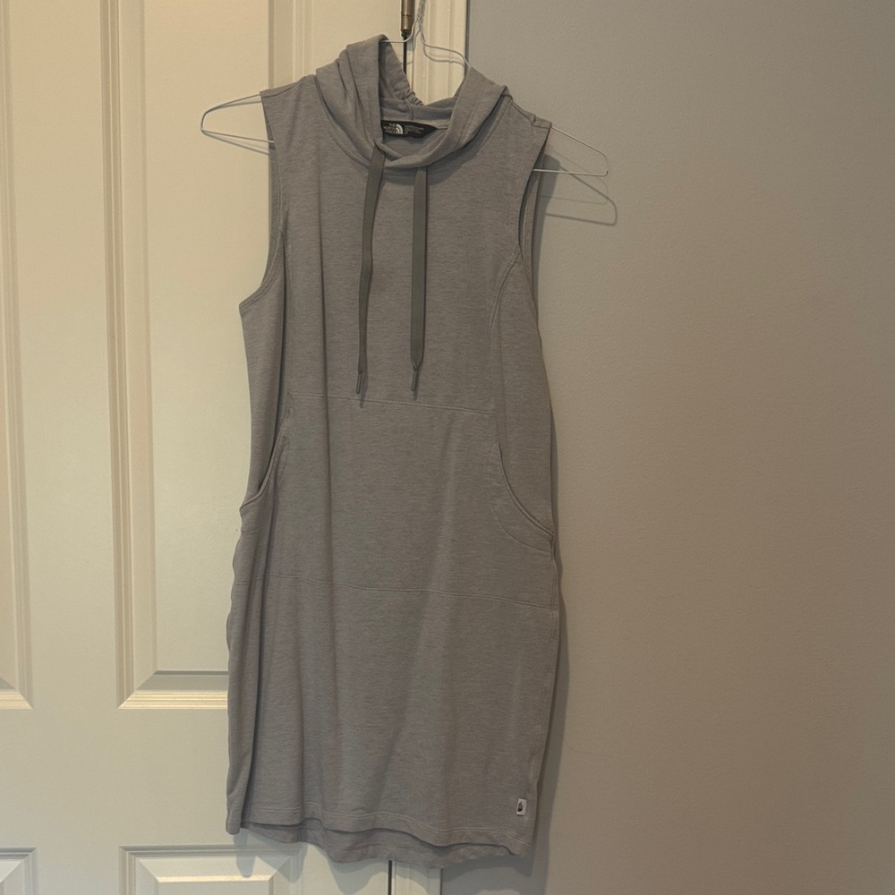 The North Face Gray Sleeveless Mini Dress
